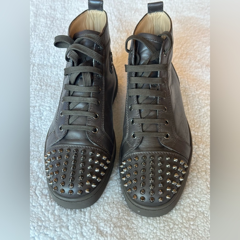 Louboutin Hightop Sneakers 41